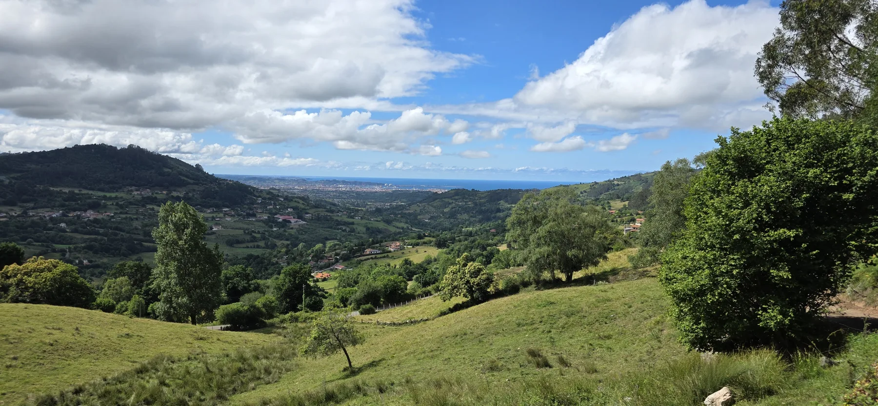 Paisaje de Baldornón desde el entorno de La Mata